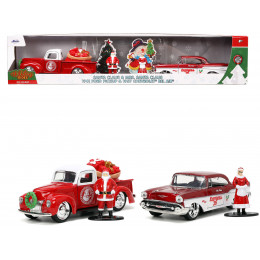 1941 Ford Pickup Truck Red and White 