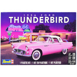 Level 4 Model Kit 1956 Ford Thunderbird 1/24 Scale Model by Revell