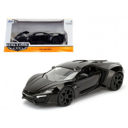 Lykan Hypersport Glossy Black 1/24 Diecast Model Cars by Jada