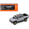 2022 GMC Hummer EV Pickup Truck Gray 1/64 Diecast Model Car by GCD