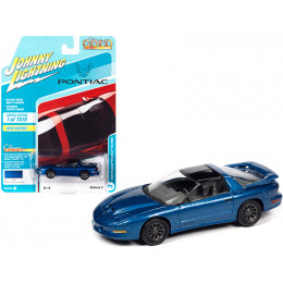 1996 Pontiac Firebird Trans Am T/A WS6 Medium Cloisonne Blue Metallic with Black Top 