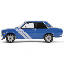 1972 Datsun 510 Blue Metallic with White Stripes 