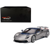 2019 Automobili Pininfarina Battista Argento Liquido Silver Metallic with Blu del Re Blue Top