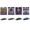 'Auto-Drivers' Set of 4 pieces in Blister Packs Release 122 Limited Edition to 9600 pieces Worldwide 1/64 Diecast Model Cars by M2 Machines