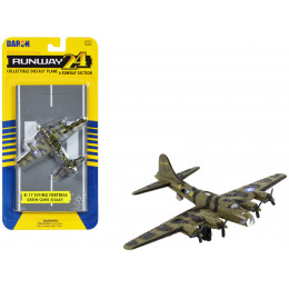 Boeing B-17 Flying Fortress Bomber Aircraft Olive Green Camouflage 