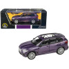 2018 BMW X5 Daytona Violet Metallic with Sunroof 1/64 Diecast Model Car by Paragon Models