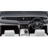 Toyota Century Open Car Convertible RHD (Right Hand Drive) Black with White Interior 1/18 Model Car by Autoart