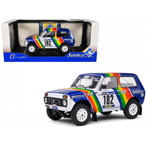 Lada Niva #182 Jean-Pierre Jabouille - Michel Sardou 