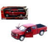 2017 Chevrolet Silverado 1500 LT Z71 Crew Cab Metallic Red 1/27 Diecast Model Car by Motormax