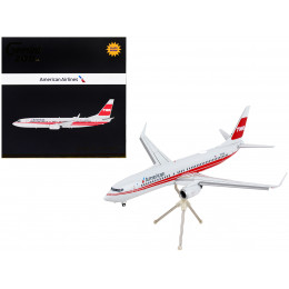 Boeing 737-800 Commercial Aircraft with Flaps Down 