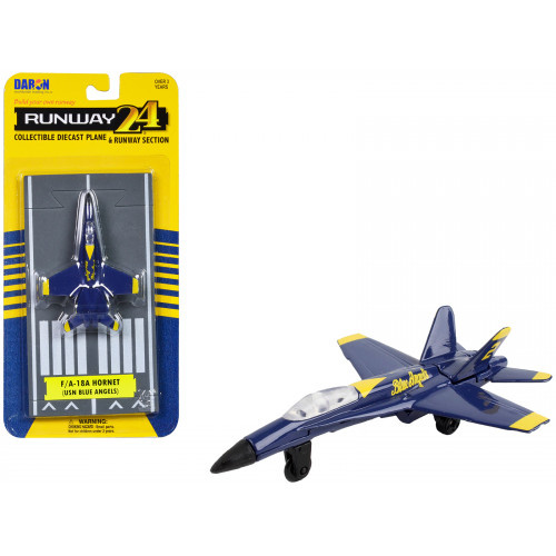 McDonnell Douglas F/A-18A Hornet Fighter Aircraft Blue 