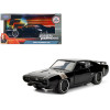 Dom's Plymouth GTX Black with Silver Stripes Fast & Furious F8