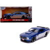 1970 Ford Mustang Boss Blue Metallic and Silver