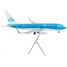 Boeing 737-700 Commercial Aircraft with Flaps Down 