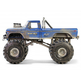1974 Ford F-250 Monster Truck with 66-Inch Tires Blue 