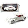 1936 Cord 810 Coupe White with Red Interior 1/18 Diecast Model Car by Signature Models