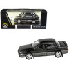1988 Mitsubishi Galant VR-4 Lamp Black and Chateau Silver 1/64 Diecast Model Car by Paragon Models