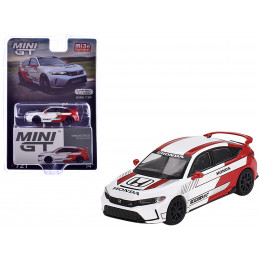 Honda Civic Type R White and Red 