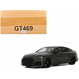 2023 Audi RS 5 Competition Dark Green Metallic 1/18 Model Car by GT Spirit