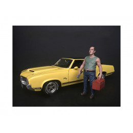 Sam with Tool Box Figurine for 1/18 Scale Models by American Diorama