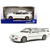 1987 Ford Sierra RS500 RHD (Right Hand Drive) White with Black Stripes 1/18 Diecast Model Car by Solido