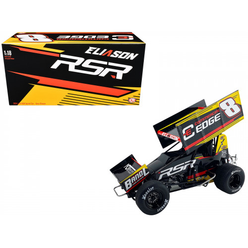 Winged Sprint Car #8 Cory Eliason 