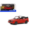 1992 Volkswagen Golf 1 Cabriolet Sportline Tornado Red 1/43 Diecast Model Car by Solido