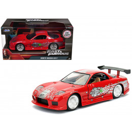 Dom's Mazda RX-7 Red with Graphics 
