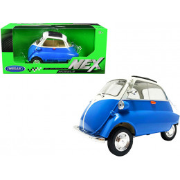 BMW Isetta Blue and White 