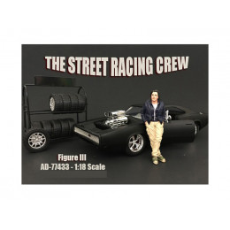 The Street Racing Crew Figure III For 1:18 Scale Models by American Diorama