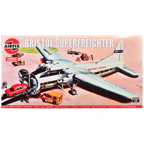 Level 2 Model Kit Bristol Superfreighter Freighter Aircraft 