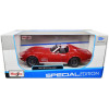 1970 Chevrolet Corvette Convertible Red 1/24 Diecast Model Car by Maisto