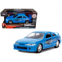 Mia's Acura Integra Light Blue with Graphics 