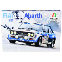 Skill 3 Model Kit Fiat 131 Abarth Rally #10 Winner 