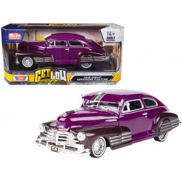 1948 Chevrolet Aerosedan Fleetside Lowrider Purple Metallic and Dark Purple Metallic Two-Tone 