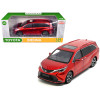 Toyota Sienna Minivan Red Metallic 1/24 Diecast Model