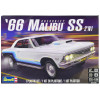 Level 4 Model Kit 1966 Chevrolet Malibu SS 2-in-1 Kit 1/24 Scale Model by Revell