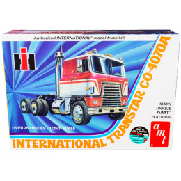 Skill 3 Model Kit International Transtar CO-4070A Truck Tractor 1/25 Scale Model by AMT