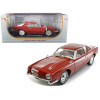 1963 Studebaker Avanti Maroon Red Metallic 1/18 Diecast Model Car by Signature Models