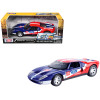 Ford GT Concept #58 Blue and Red with White Stripes