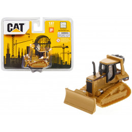 CAT Caterpillar D5M Track-Type Tractor Yellow 1/87 (HO) Diecast Model by Diecast Masters
