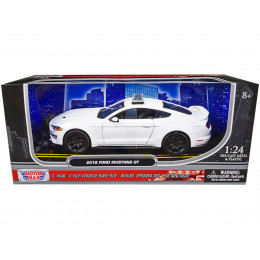 2018 Ford Mustang GT Police Car Unmarked Plain White 