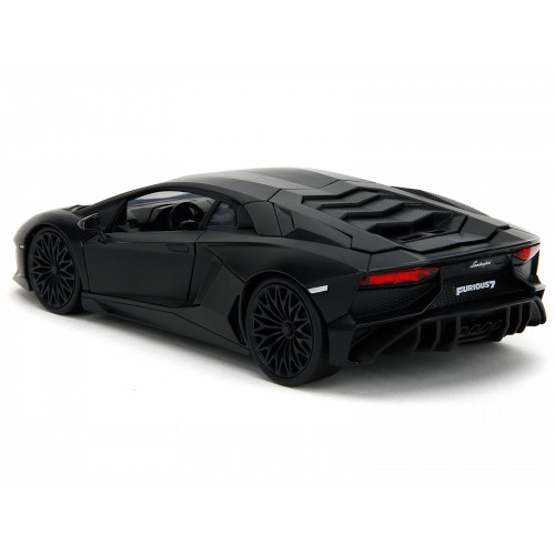 Shaw's Lamborghini Aventador Matt Black 