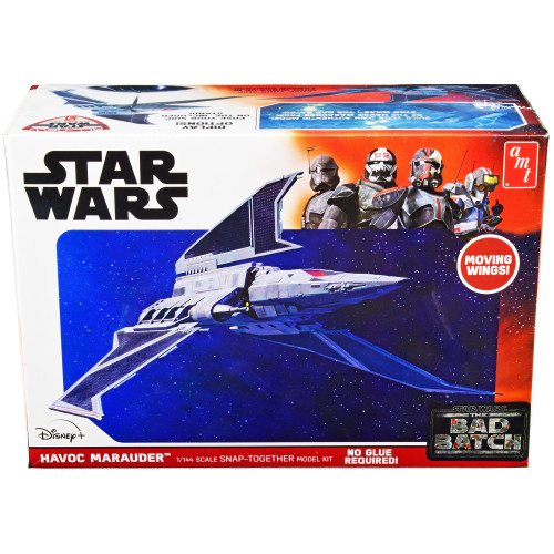 Skill 2 Model Kit Havoc Marauder Space Ship 