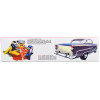 Skill 3 Model Kit 1955 Chevrolet Bel Air Hardtop 1/16 Scale Model by AMT