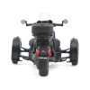 Can-Am Ryker Rally 3-Wheel Motorcycle Galactic Blue and Black 1/32 Diecast Model by BRP Models