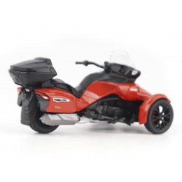 Can-Am Spyder F3 Limited Special Series 3-Wheel Motorcycle Viper Red 1/32 Diecast Model by BRP Models