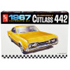 Skill 2 Model Kit 1967 Oldsmobile Cutlass 442 1/25 Scale Model by AMT