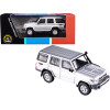 Toyota Land Cruiser 76 Silver Pearl 1/64 Diecast Model Car by Paragon
