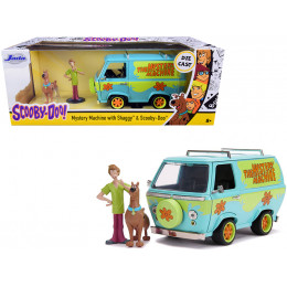 The Mystery Machine with Shaggy and Scooby-Doo Figurines 